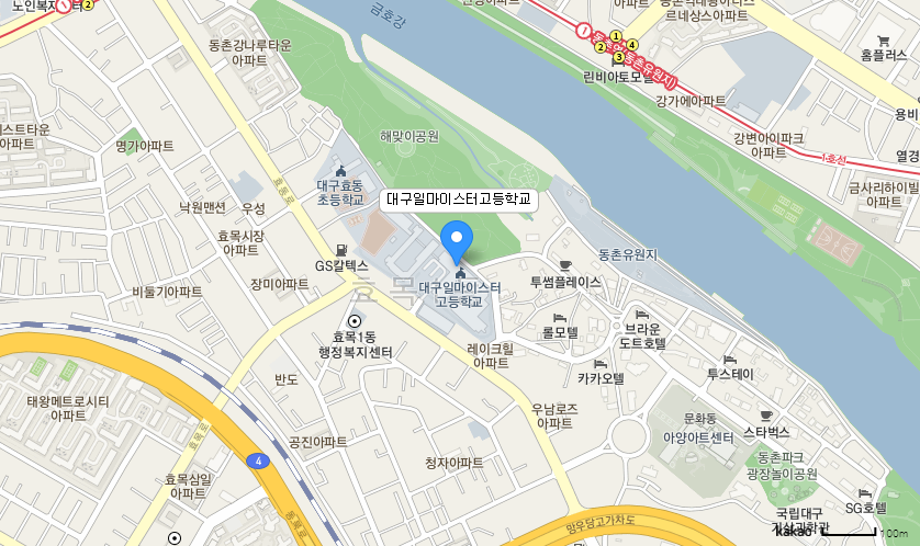 학교 찾아오시는 길 지도